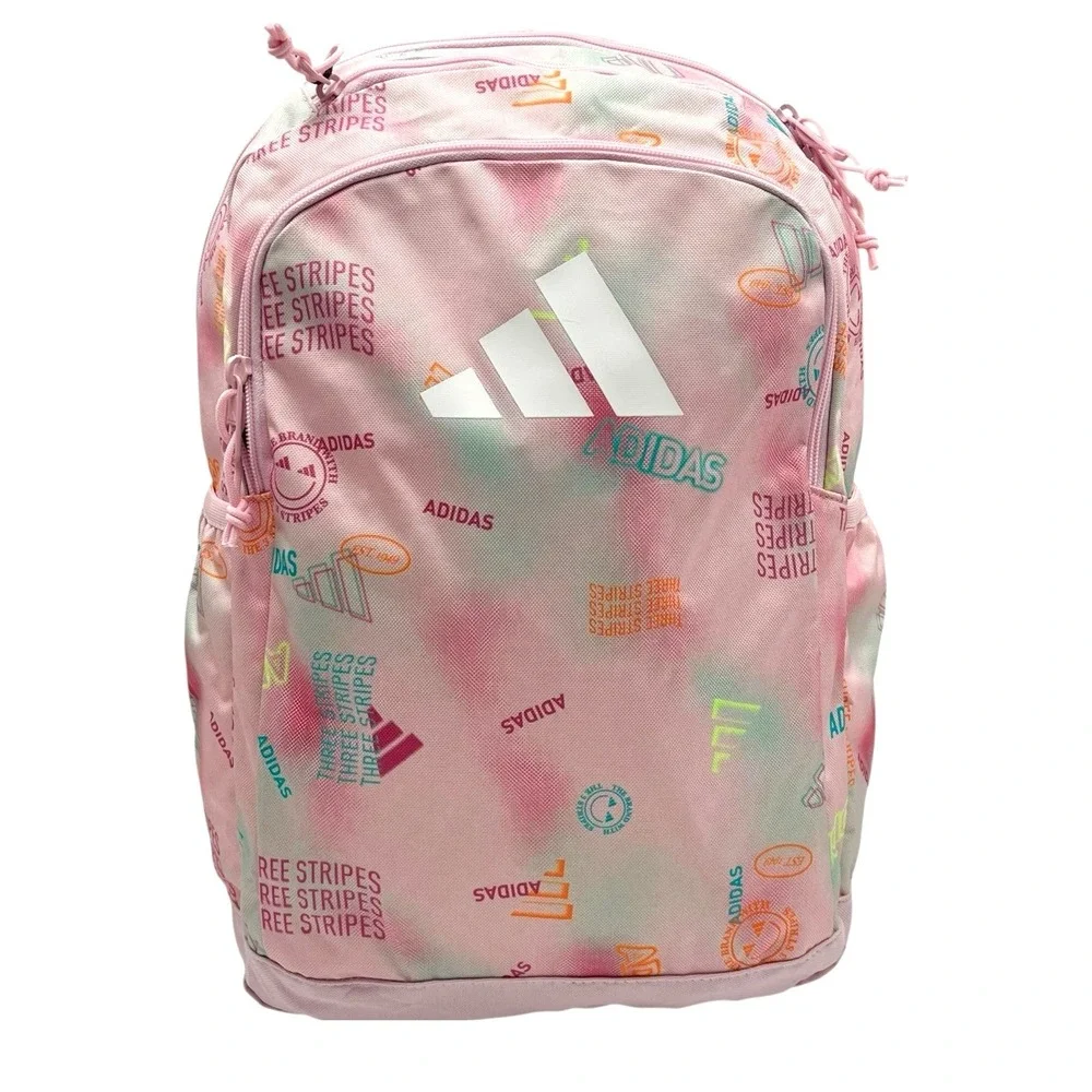 Adidas Girls School Affiliate Backpack  Adi Haze Clear Pink White Medium 18X16X5